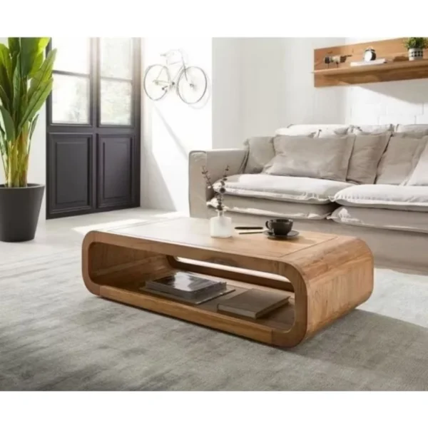 meja tamu minimalis kayu jati