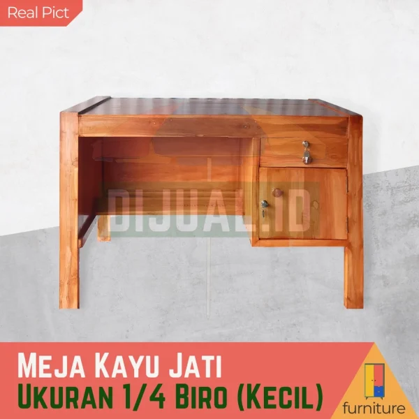 meja belajar,mejaguru,meja kayu jati - Image 5