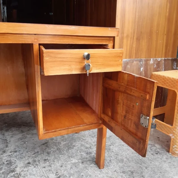 meja belajar,mejaguru,meja kayu jati - Image 3