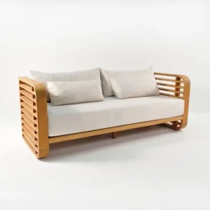 Shito Wood Sofa , Kursi Tamu Modern Kayu Jati